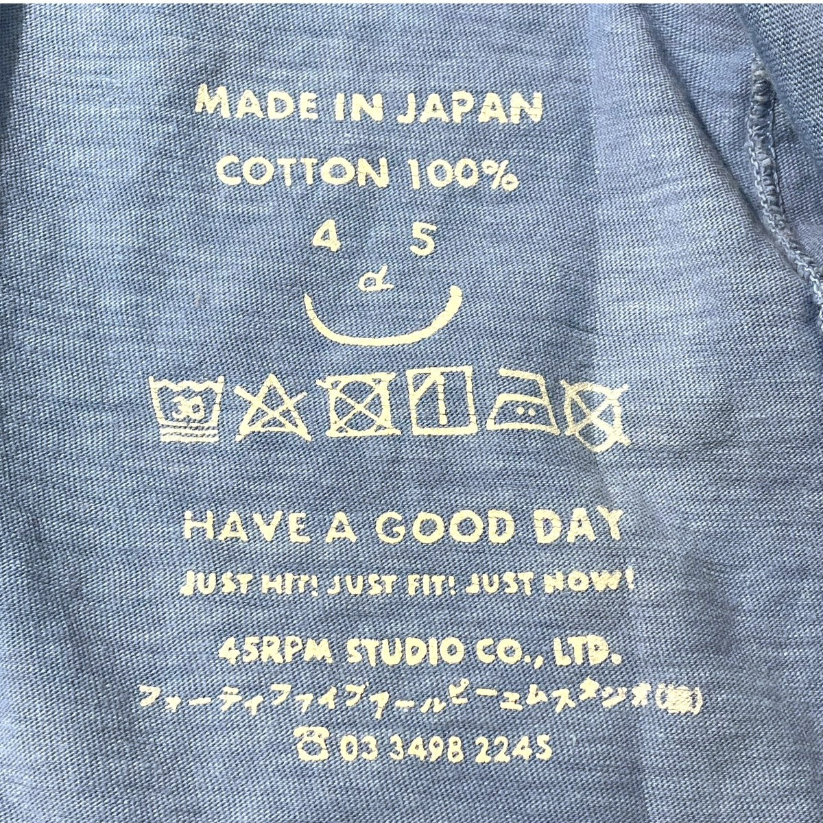 葉山ものがたり Rgato刺繍の908 45星Tシャツ半袖Tシャツ