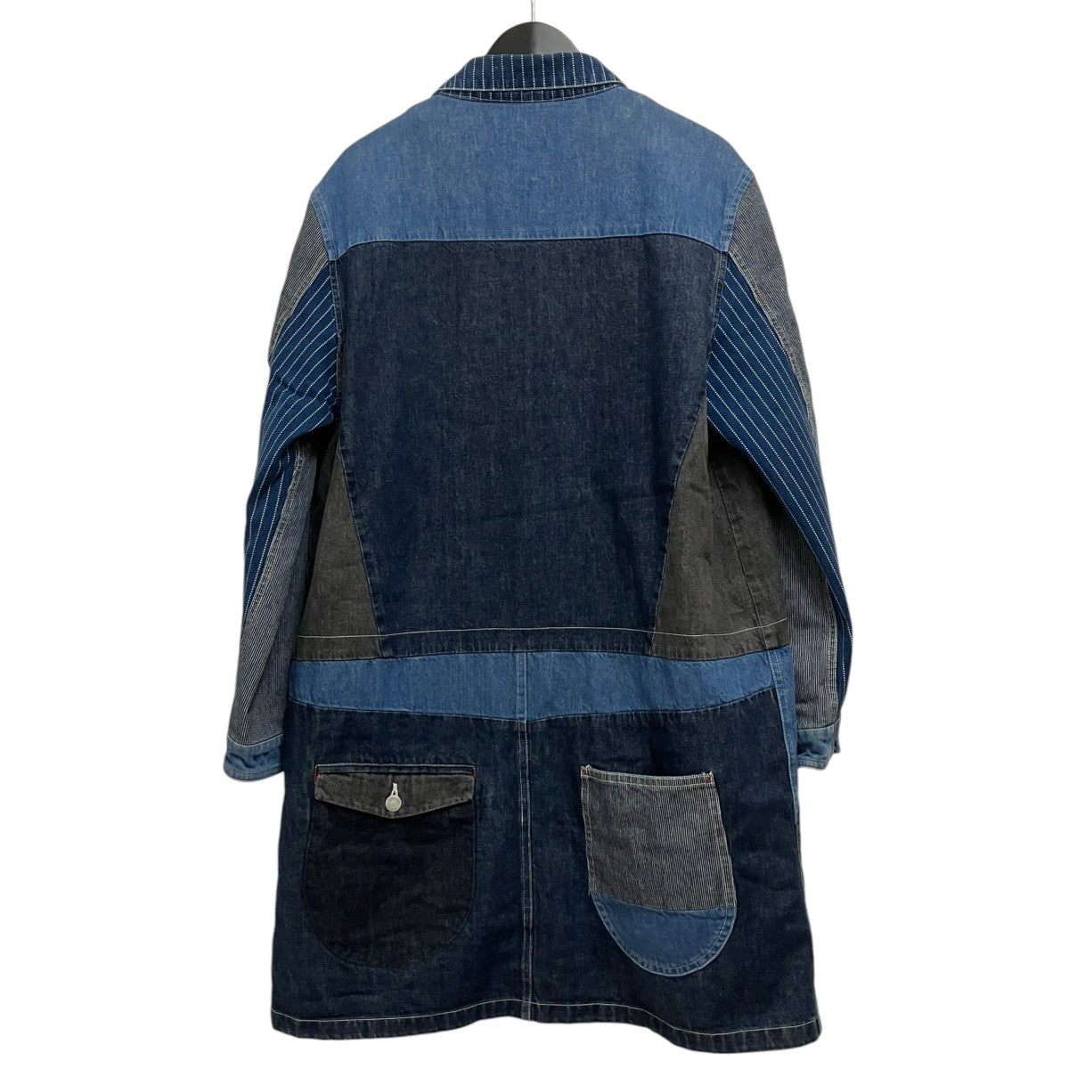 KIDILL ライナー付きデニムカバーオールKL090B 古着・中古-2枚目のアイテム画像