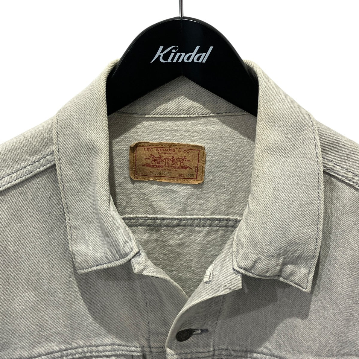 80s先染／GRAY DENIM JACKETデニムジャケット70506-0257