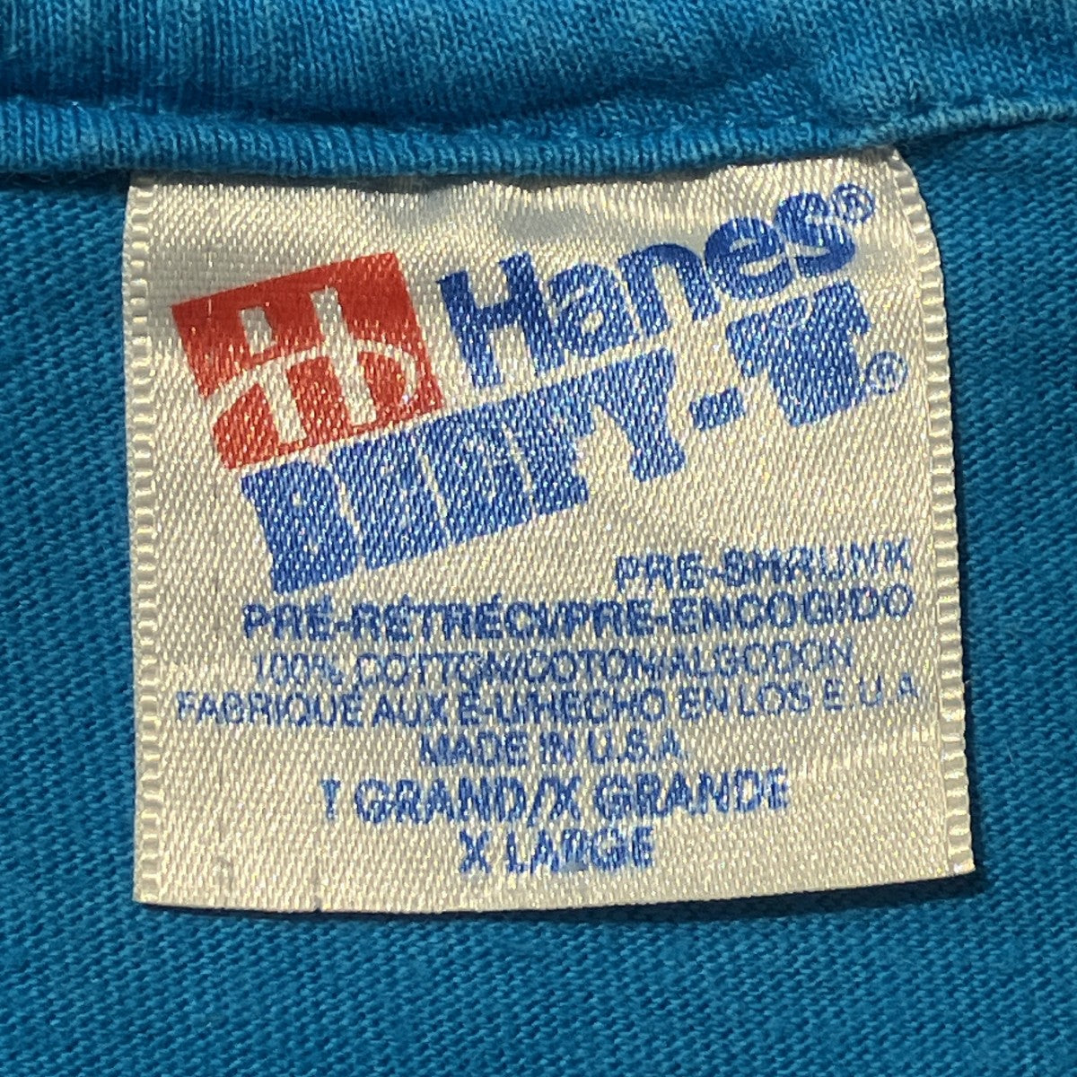 90sシングルステッチ MOOSE HEAD RANCH半袖Tシャツ