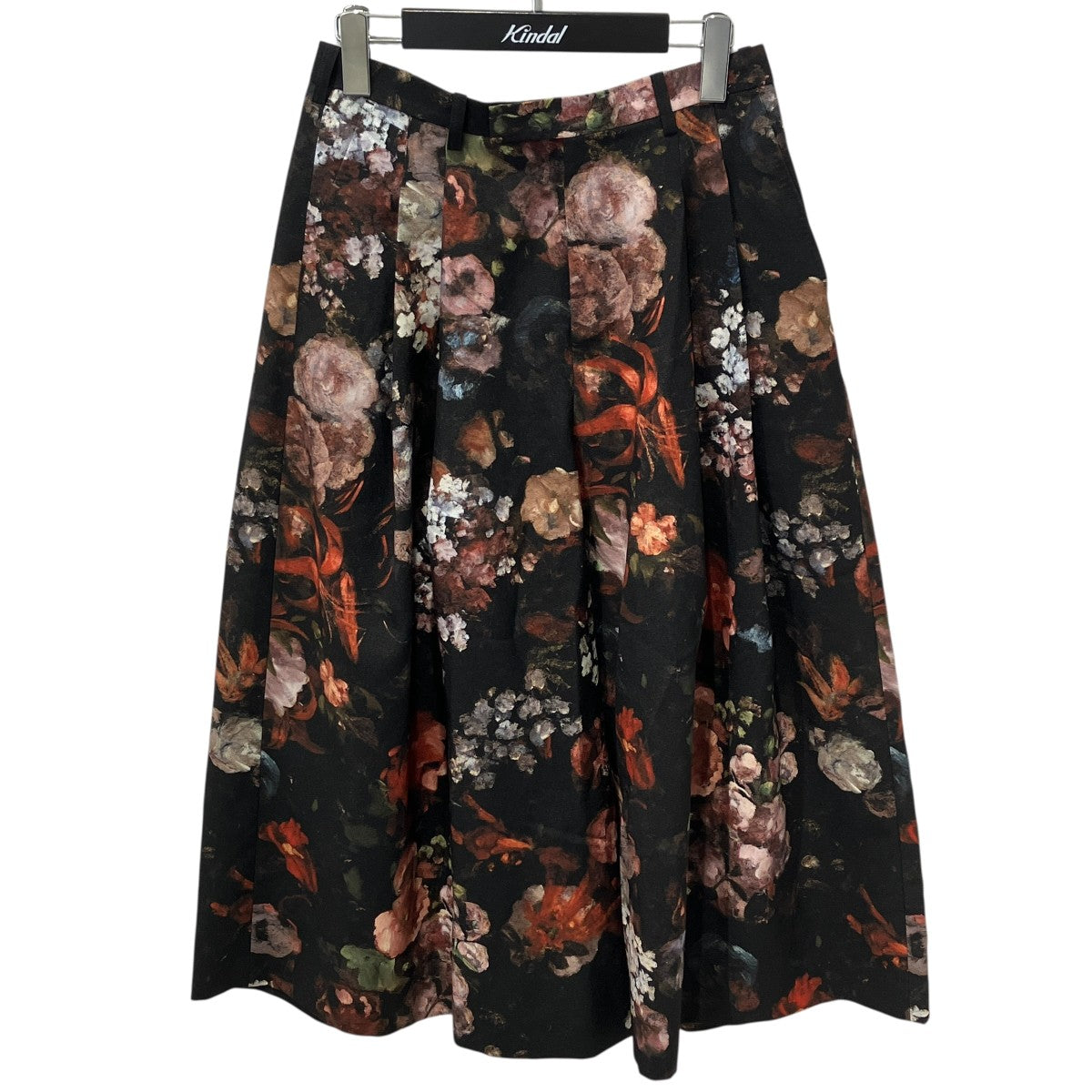 23SSFLOWER 2TUCK WIDE FLARE CROPPED SLACKSワイドパンツ2123-579