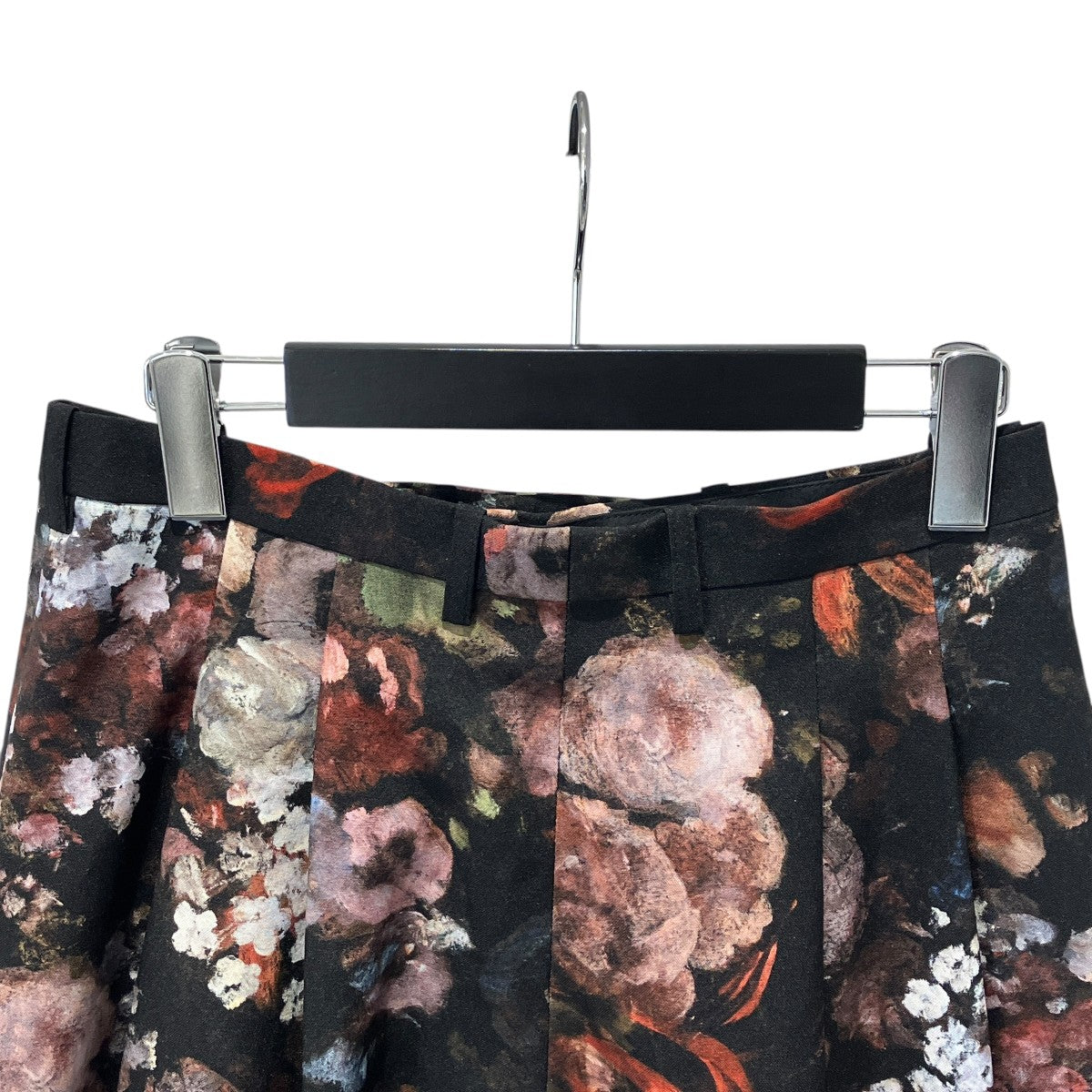 23SSFLOWER 2TUCK WIDE FLARE CROPPED SLACKSワイドパンツ2123-579