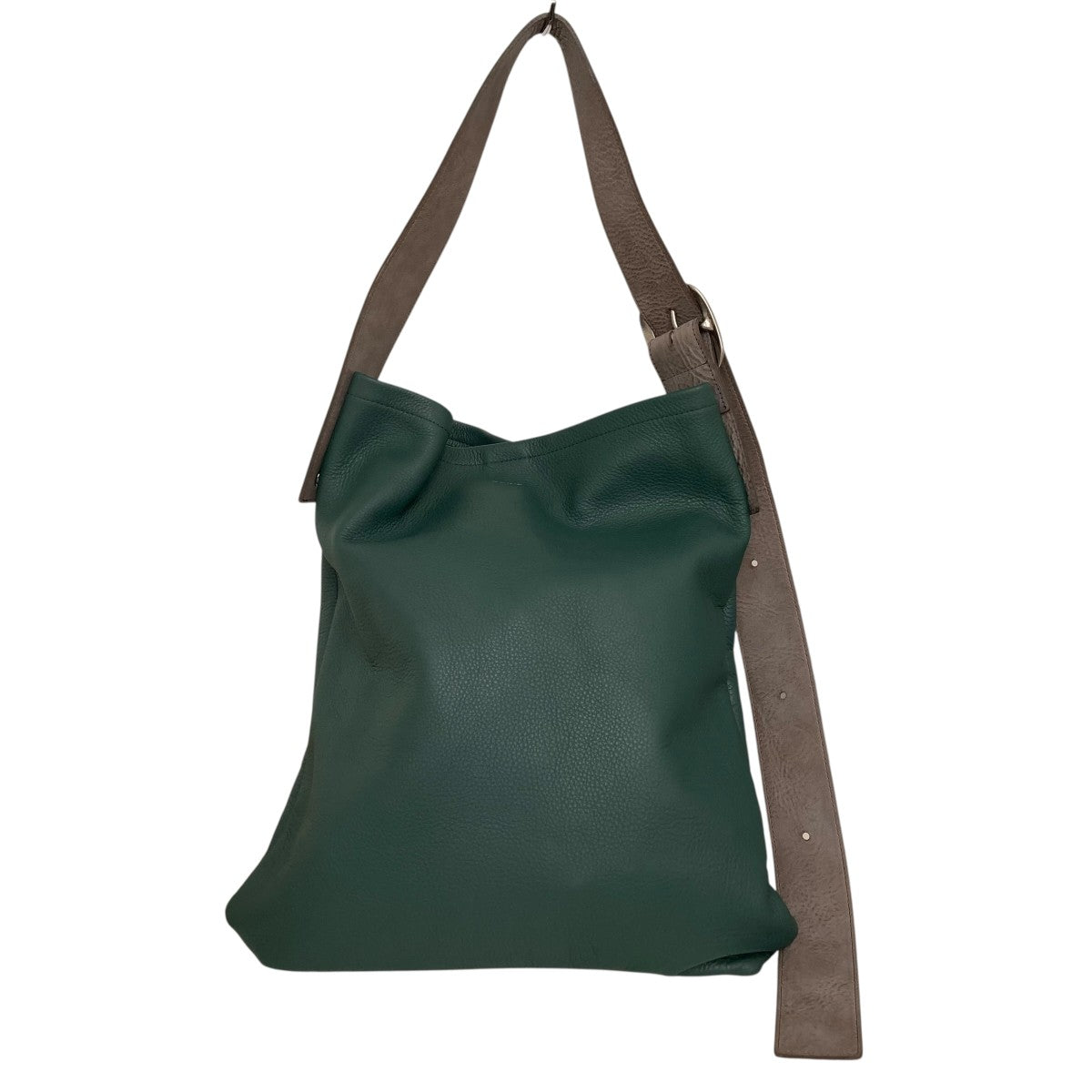 one side belt bagレザーショルダーバッグ