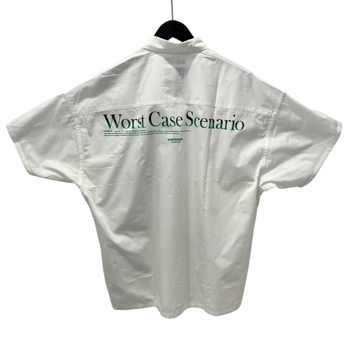 WORST CASE SCENARIOレギュラーシャツYKS19216SP