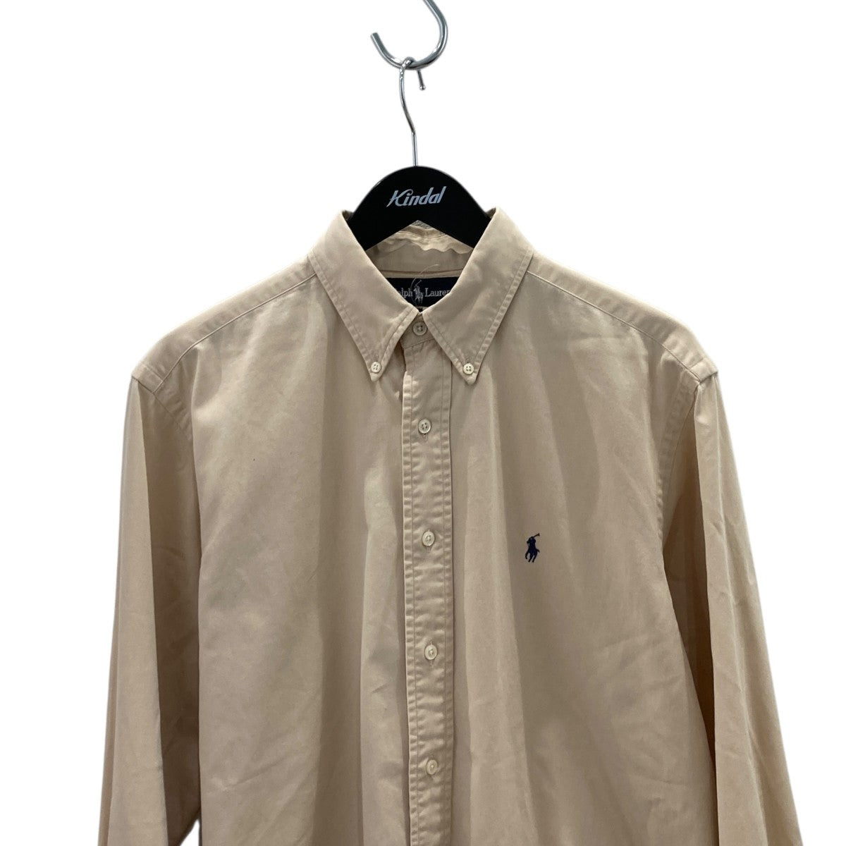 RALPH LAUREN USA製ボタンダウンシャツ 古着・中古-2枚目のアイテム画像