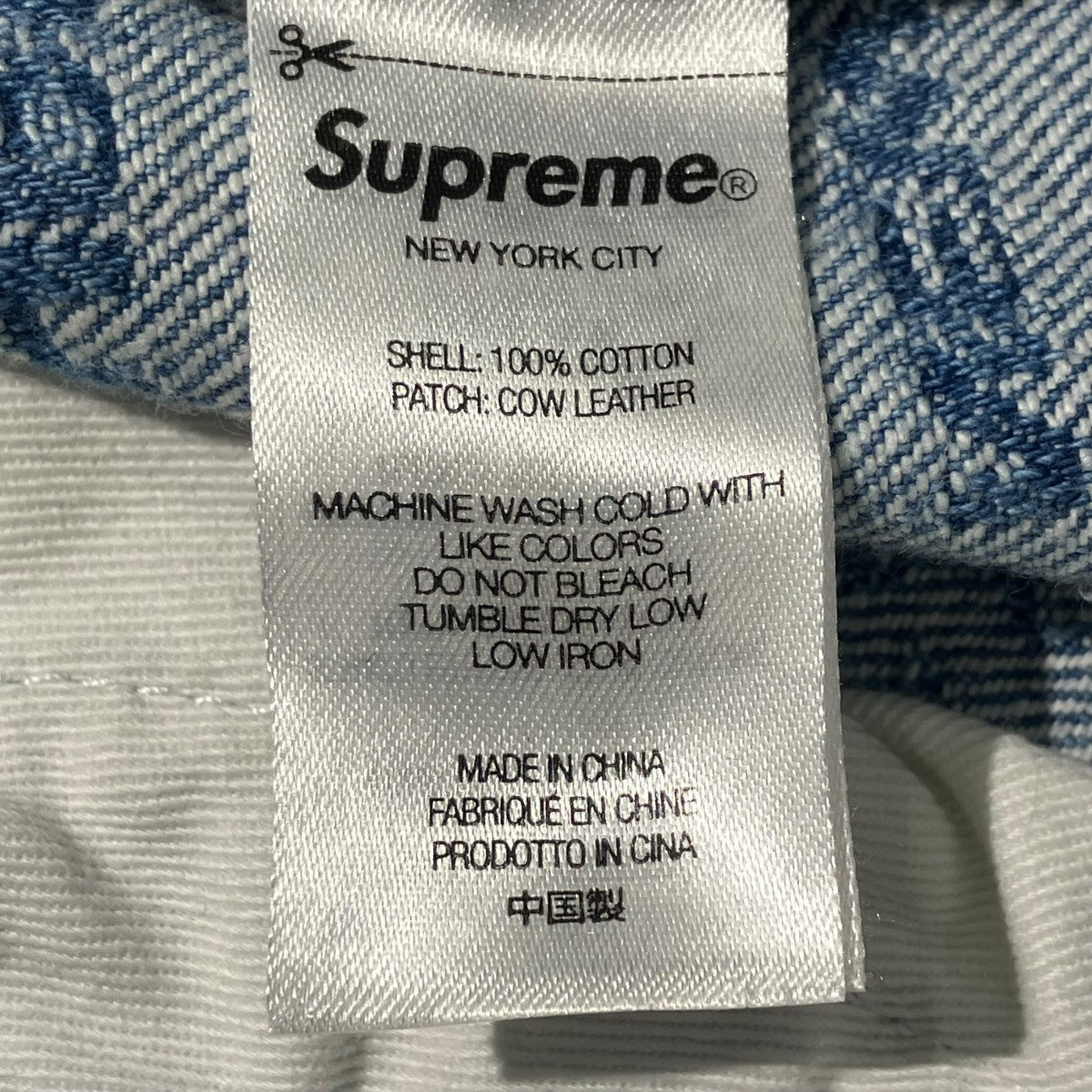 Multi Type Jacquard Regular Jeanデニムパンツ