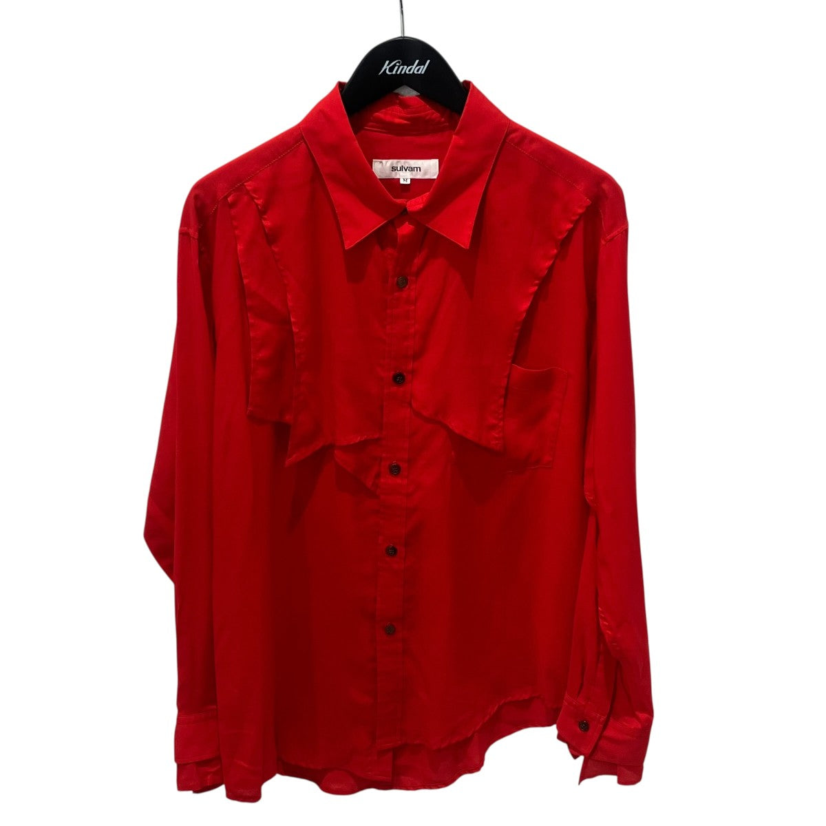 ASYMMETRY BUZAM SHIRT長袖シャツSS-B06-010