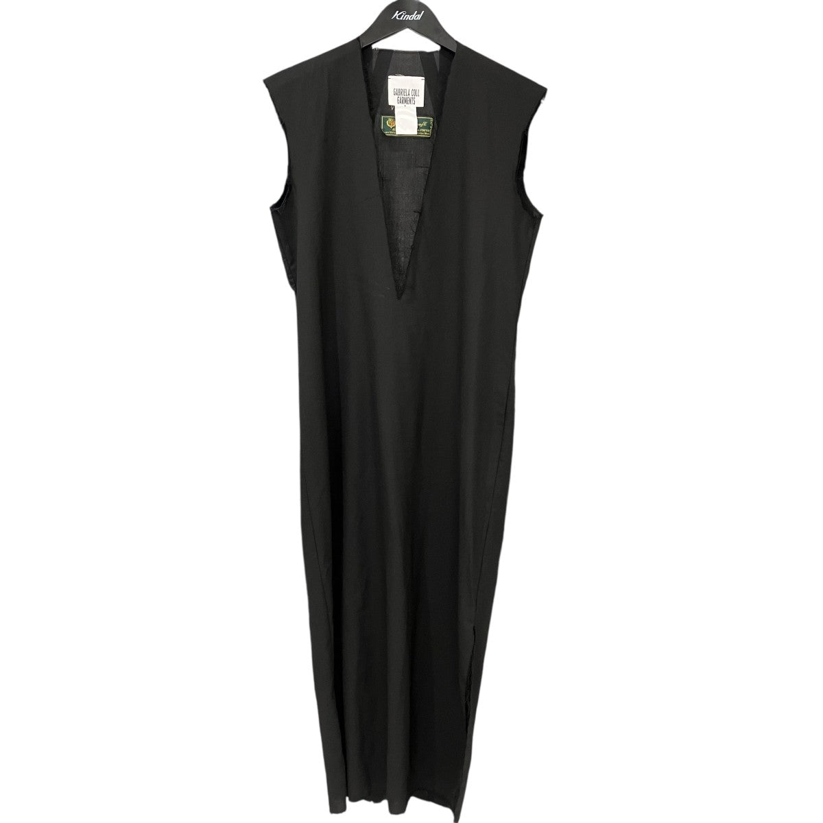 LOLO PIANA FINE WOOL VNECK DRESSノースリーブワンピース92-06-42-06026