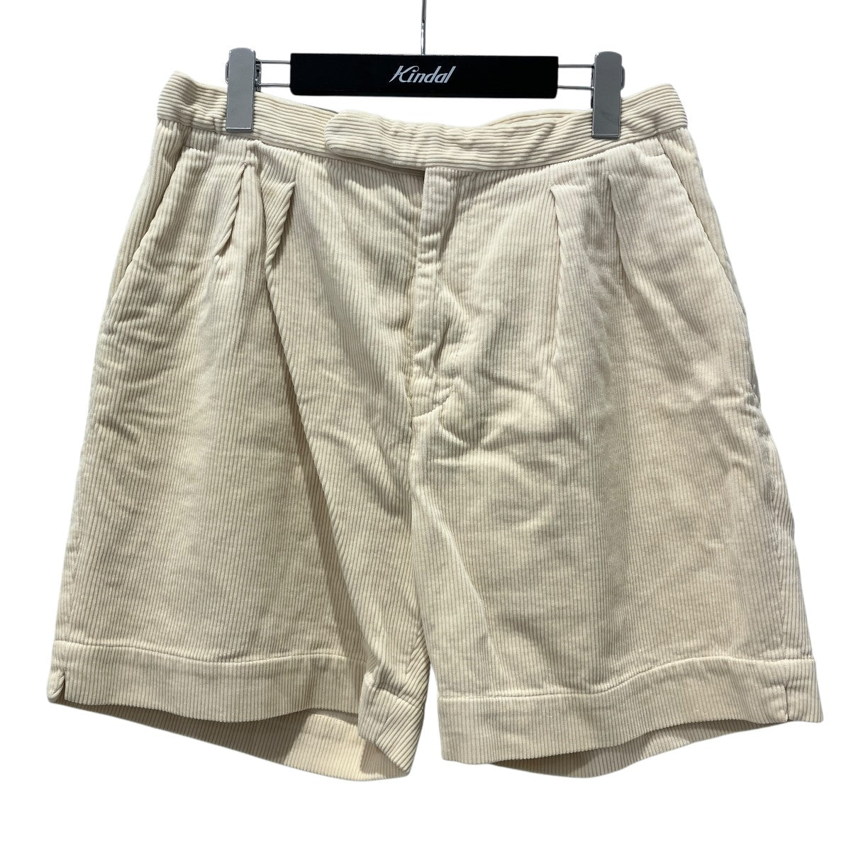 CORDUROY 2PLEATS SHORT PANTSショートパンツ1219-299-1735