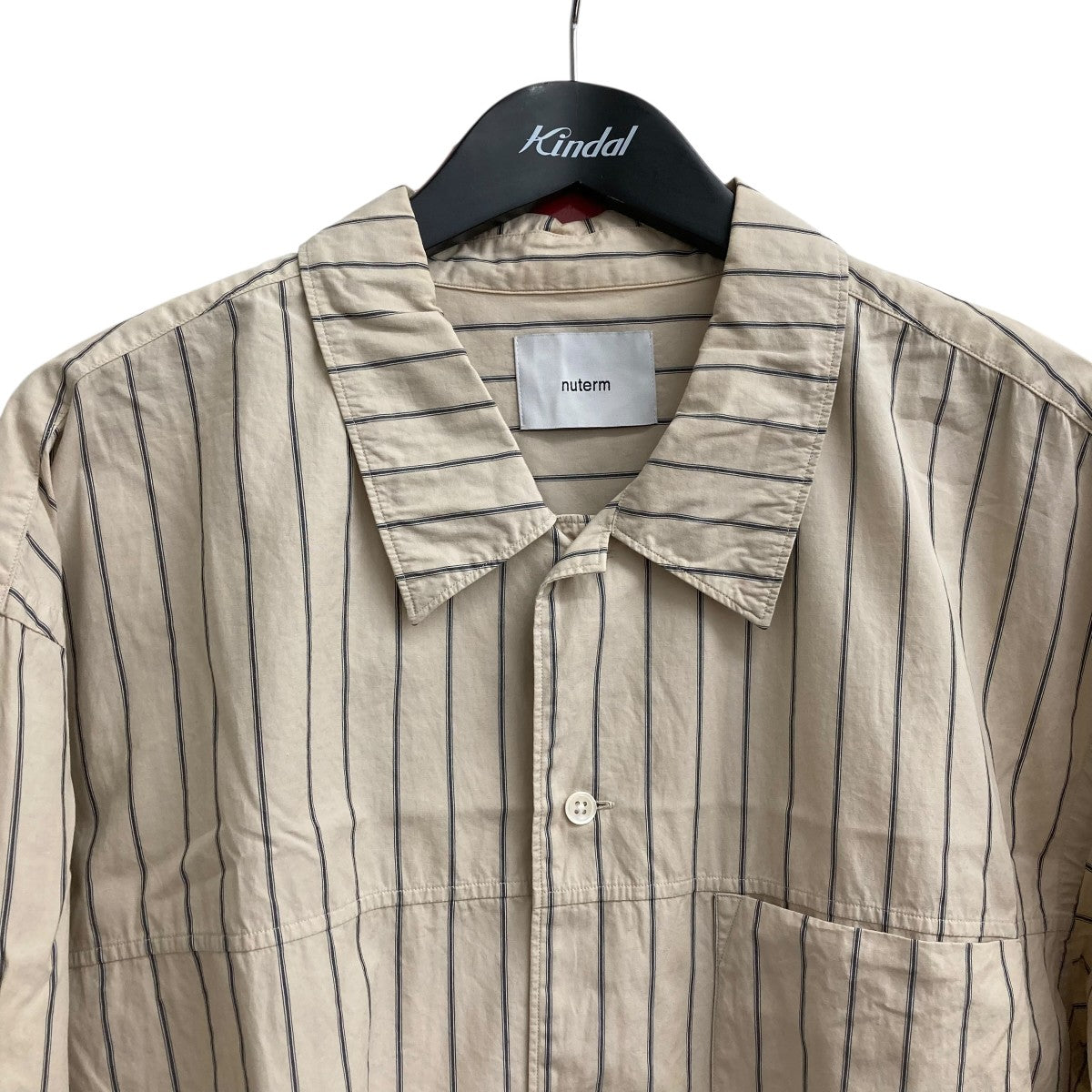 Alan II Shirts Jacketストライプシャツジャケット005SH-021W