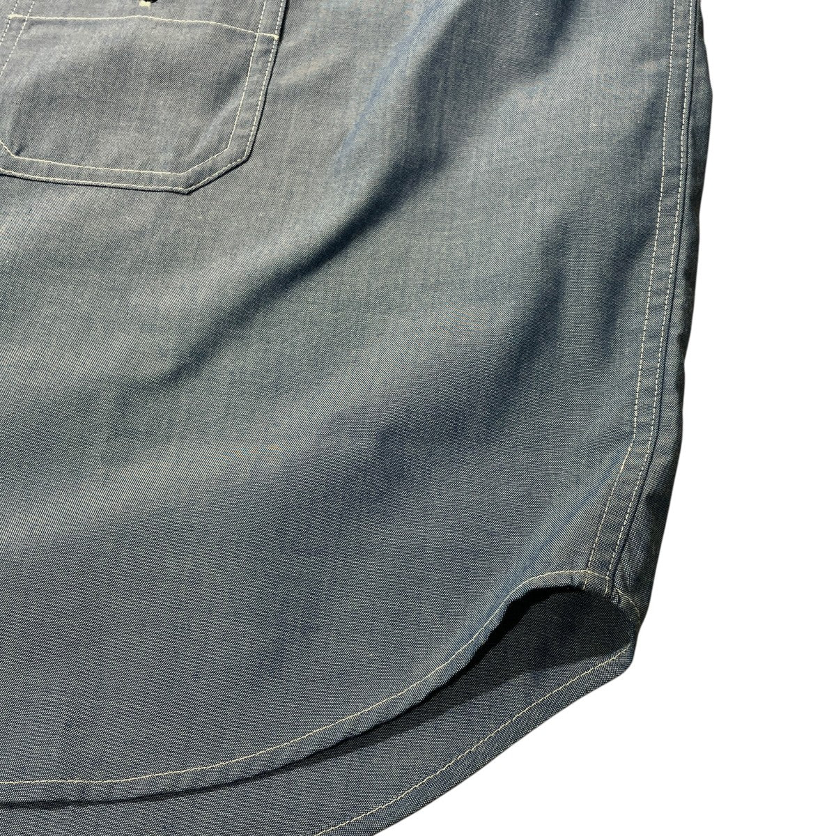 26SSTECH MULTI POCKET CHAMBRAY SHIRT L SシャンブレーシャツBE-84026
