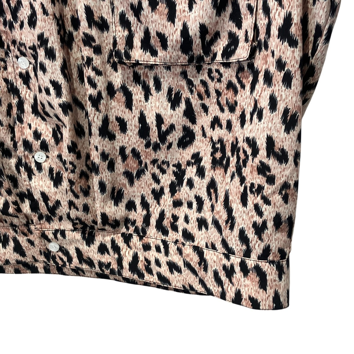 Florral＆Leopard Retro Shirt半袖シャツBS0047