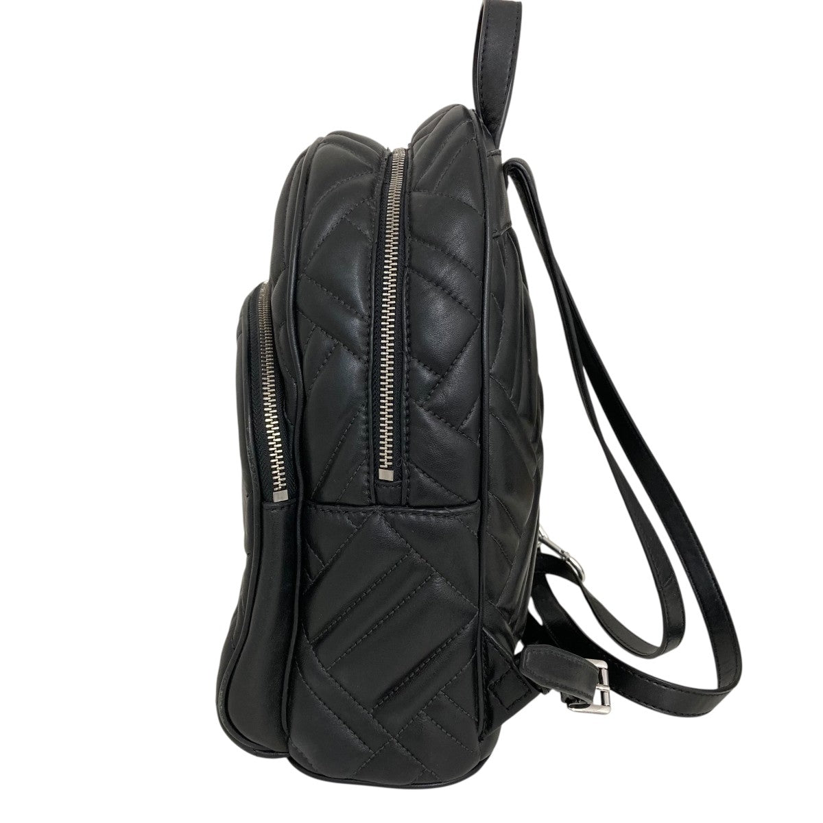 Abbey Backpackレザー キルティングリュック