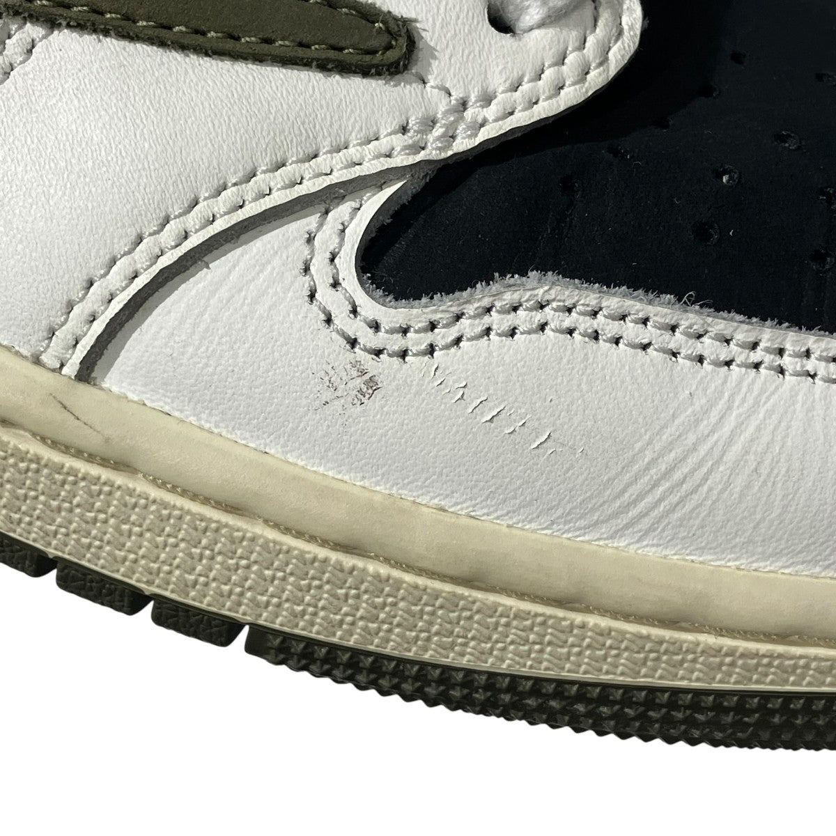 Women’s Air Jordan 1 Low OG Medium OliveスニーカーDZ4137-106