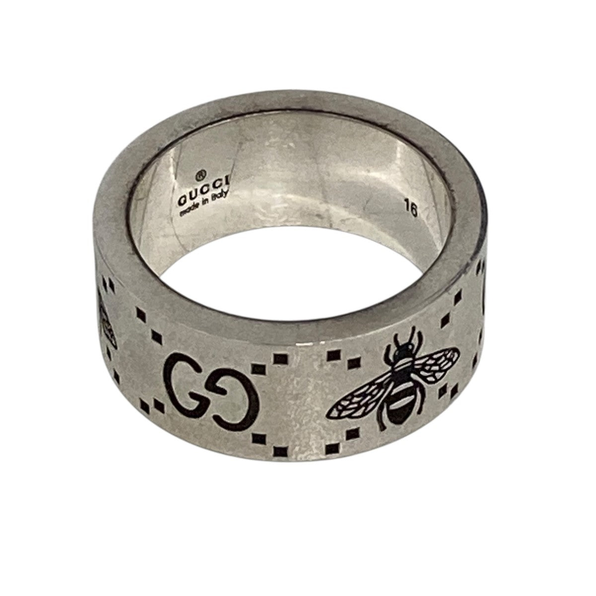 GG BEE ENGRAVED RINGリング