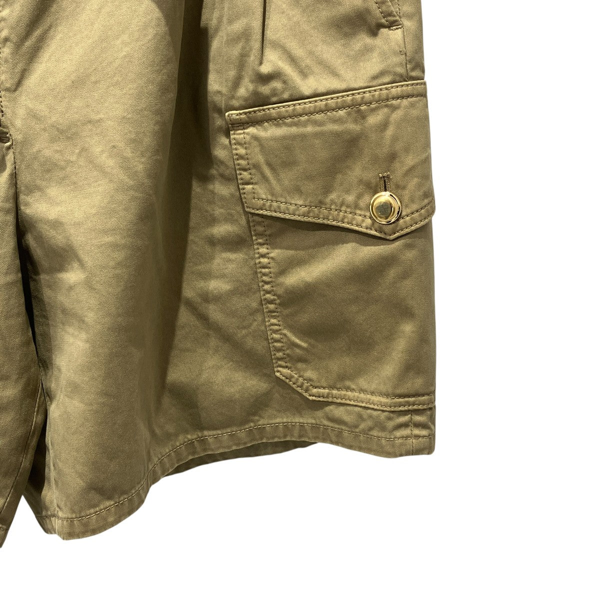 25SSGarment-Dyed Cotton Satin ShortsハーフパンツMP1853