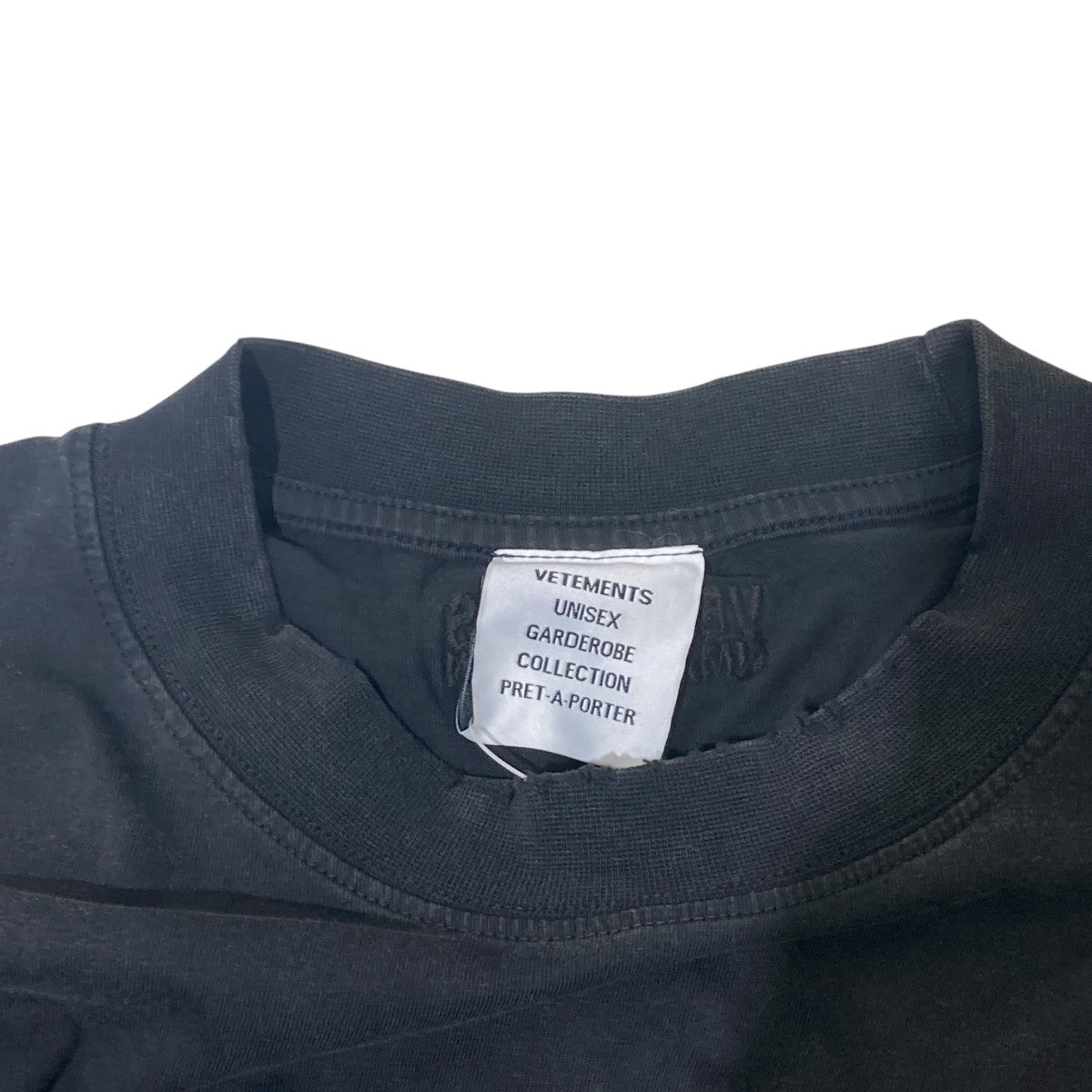 NOT DOING SHIT TODAY T-SHIRTダメージ加工ＴシャツUE63TR320B
