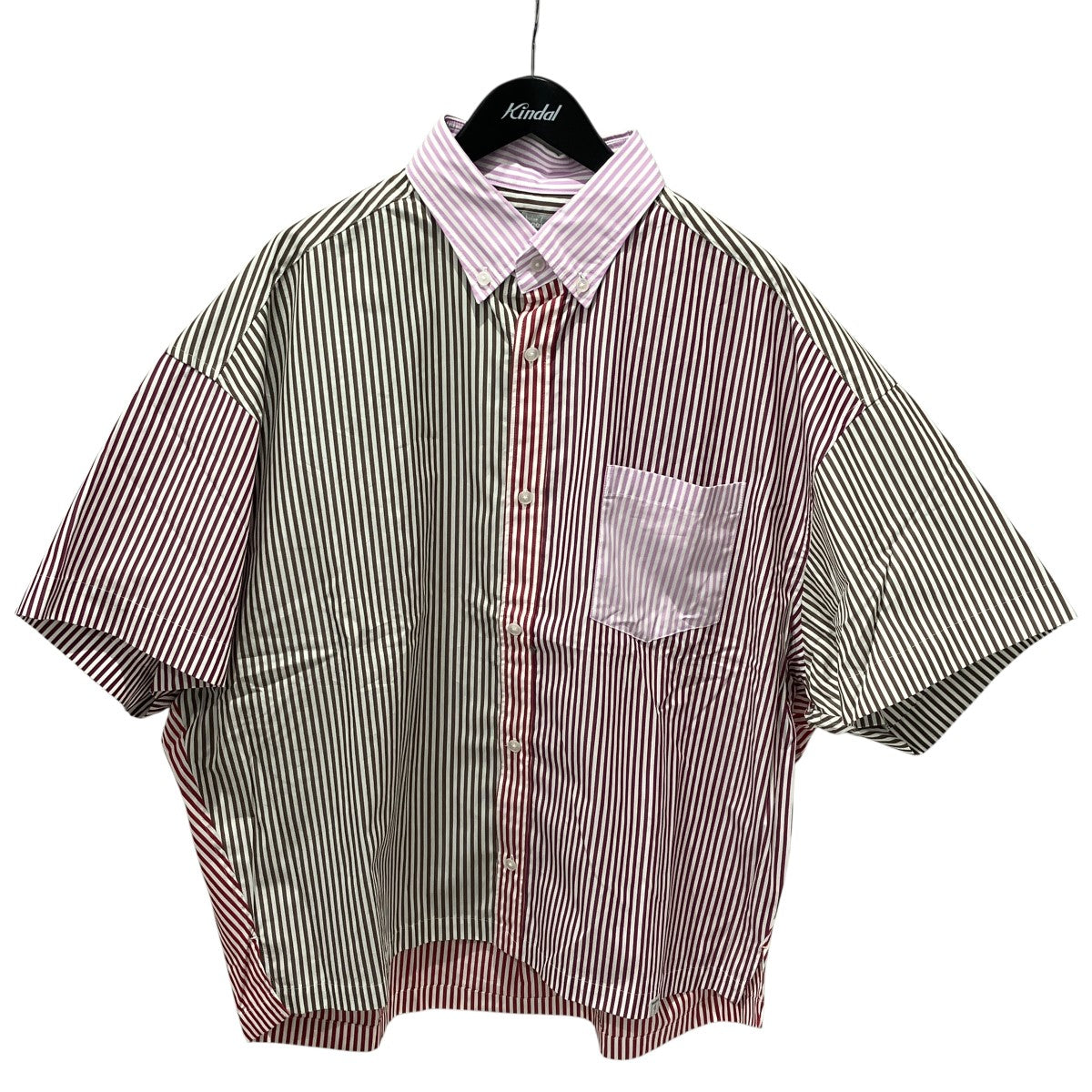 Cotton stripe shirt半袖Tシャツ24SBM-B01138