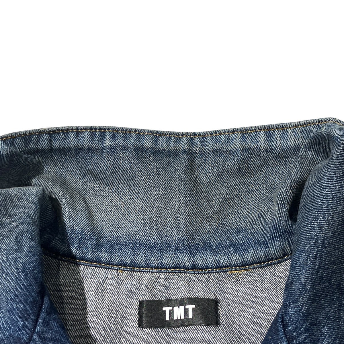 TMT 25SS10oz DENIM SHORT SLEEVE SHIRTSデニムシャツTSH-S2502 古着・中古-7枚目のアイテム画像