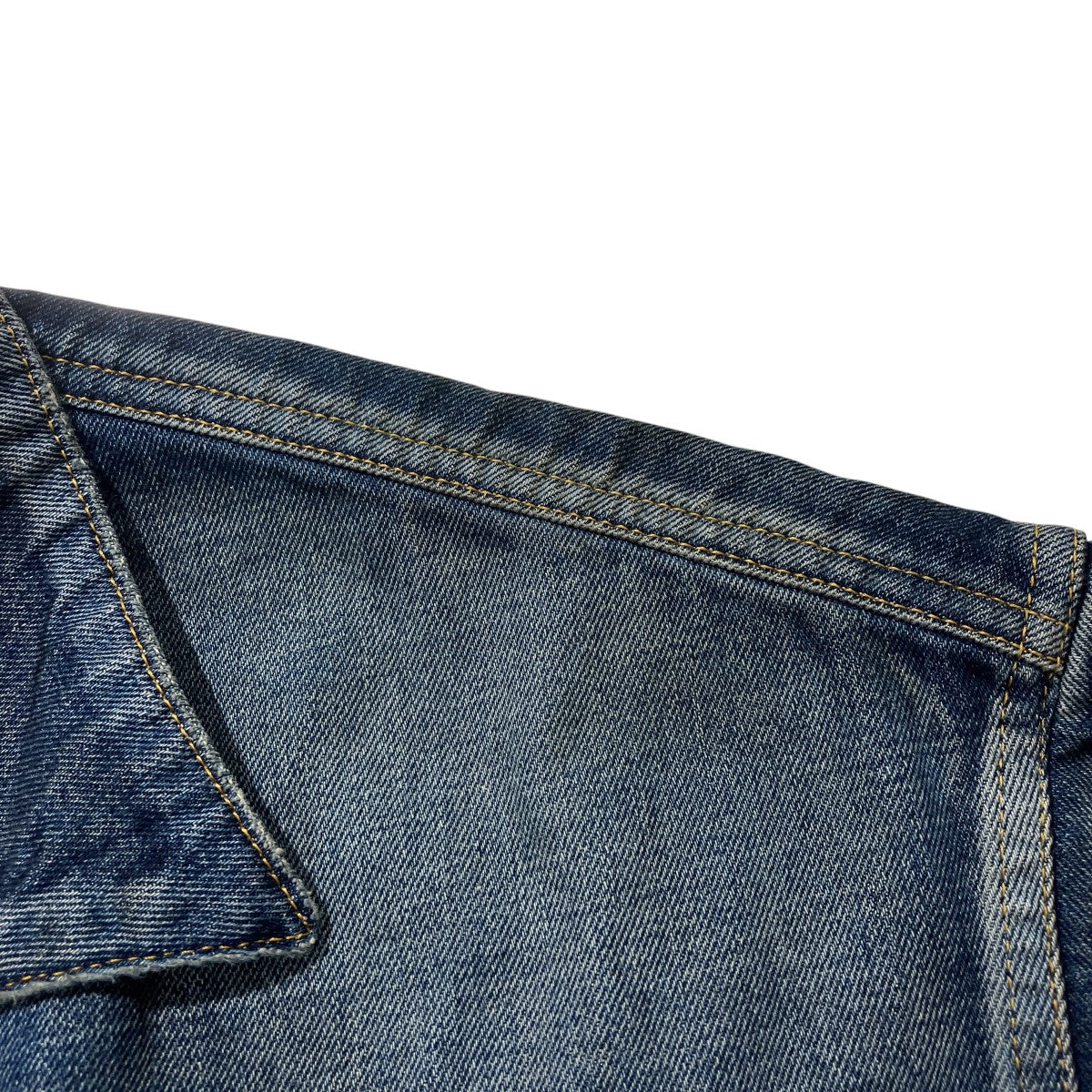 TMT 25SS10oz DENIM SHORT SLEEVE SHIRTSデニムシャツTSH-S2502 古着・中古-8枚目のアイテム画像