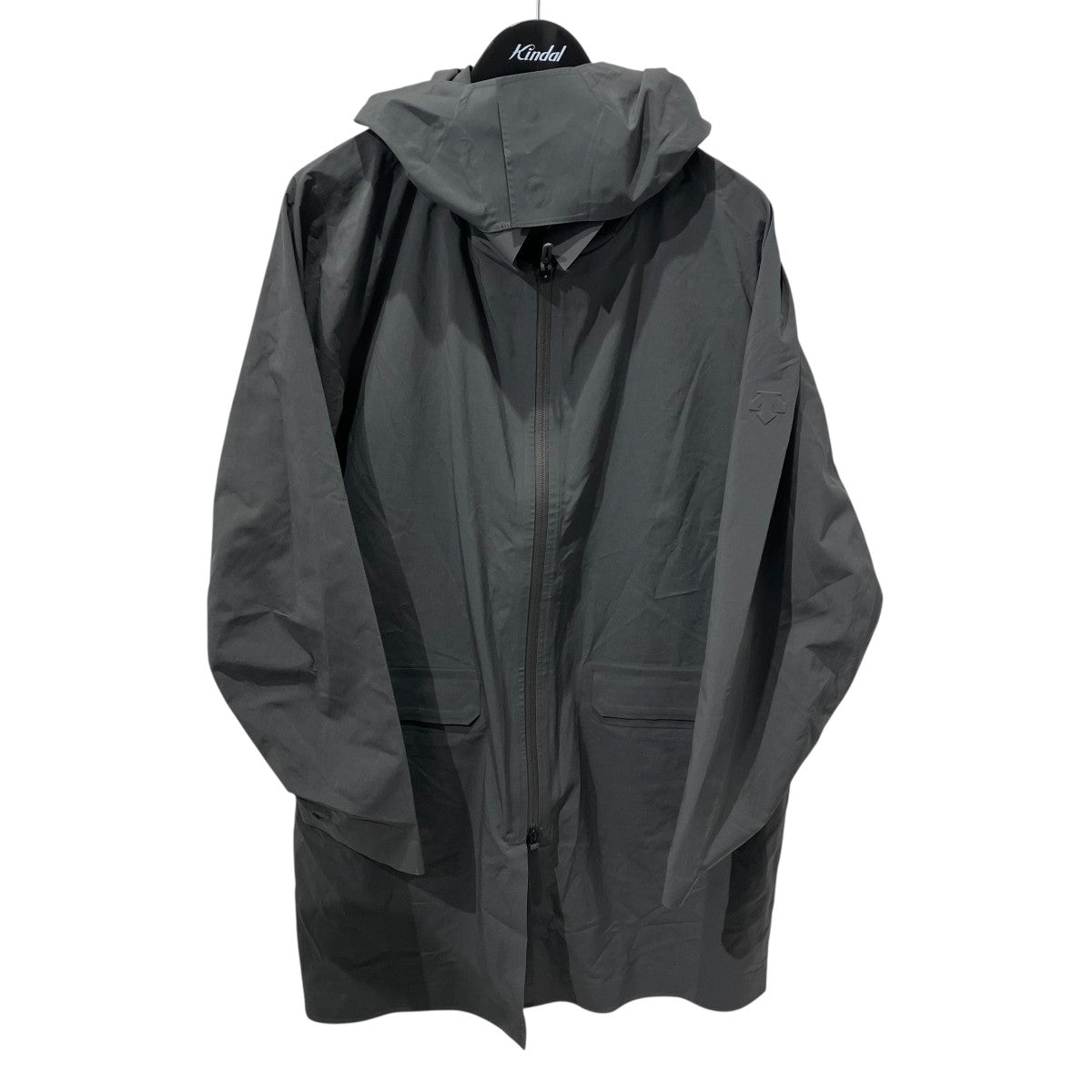 COMPACTION DRIZZLE DWR COATフード付きスタンドカラーコートDAMSGC50