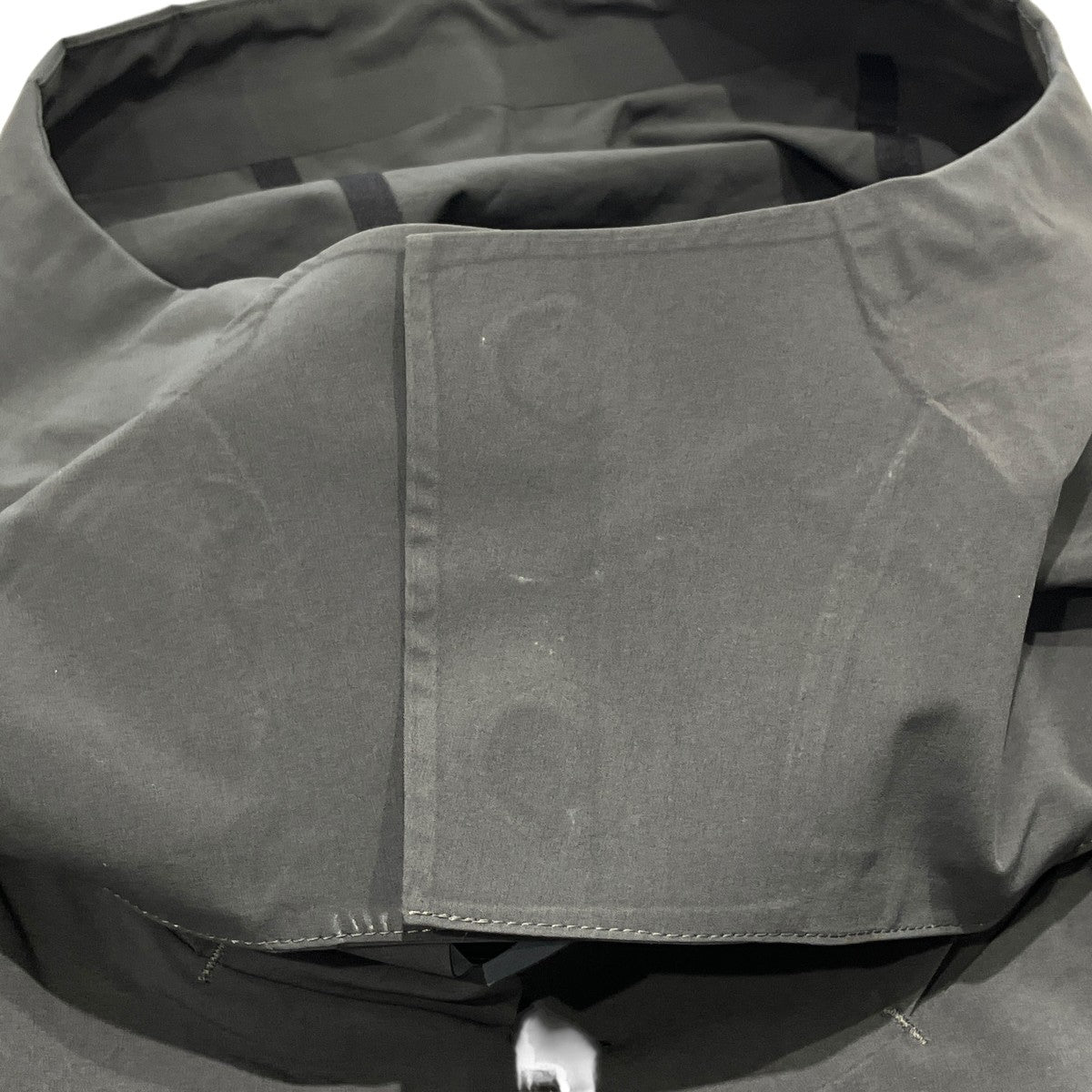 COMPACTION DRIZZLE DWR COATフード付きスタンドカラーコートDAMSGC50