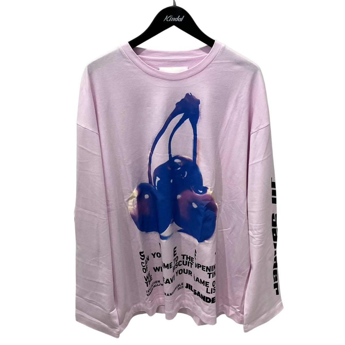 JIL SANDER 23AWLong Sleeve Cherry T-Shirt長袖TシャツJ21GC0135 古着・中古-1枚目のアイテム画像