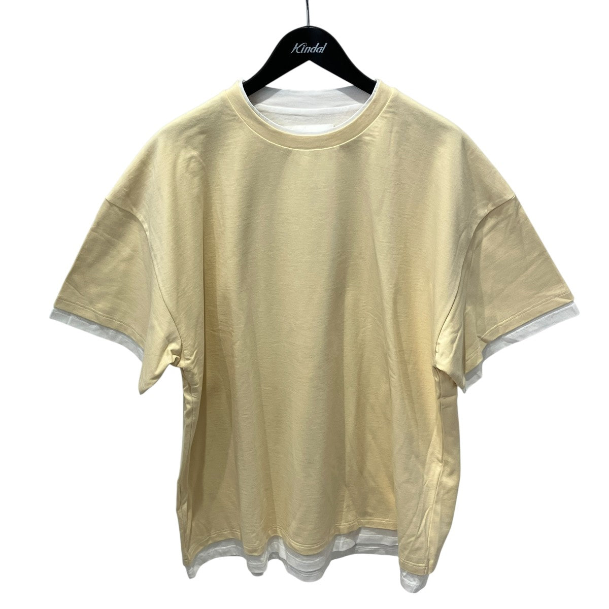 JIL SANDER 23AWDouble-layered T-shirt半袖カットソーJ61GC0002 古着・中古-1枚目のアイテム画像