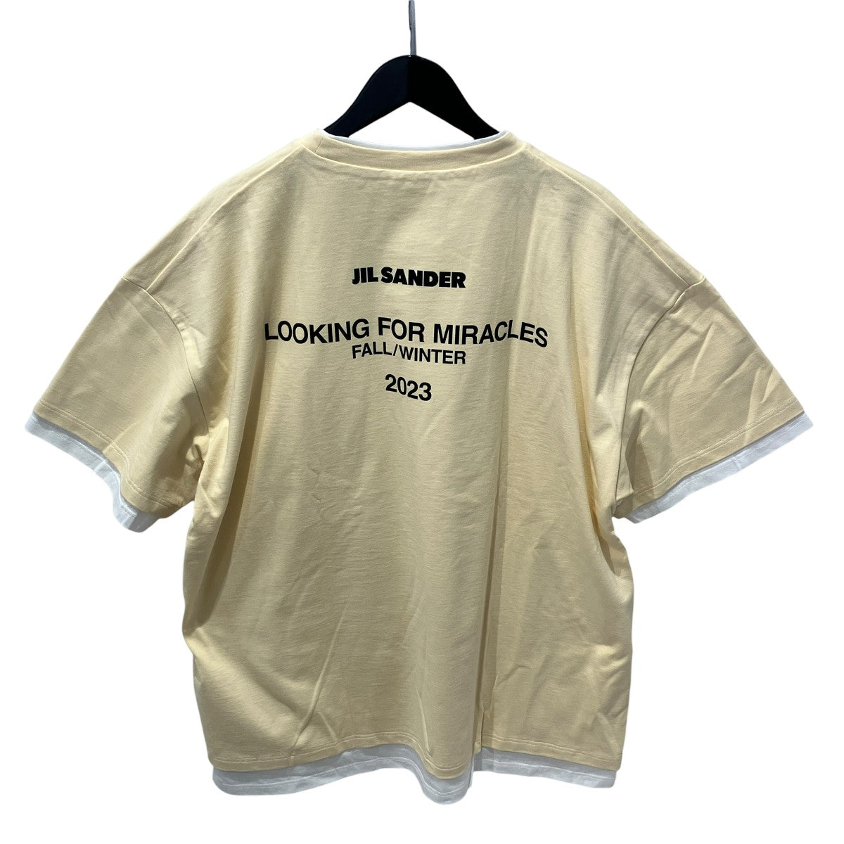 JIL SANDER 23AWDouble-layered T-shirt半袖カットソーJ61GC0002 古着・中古-2枚目のアイテム画像