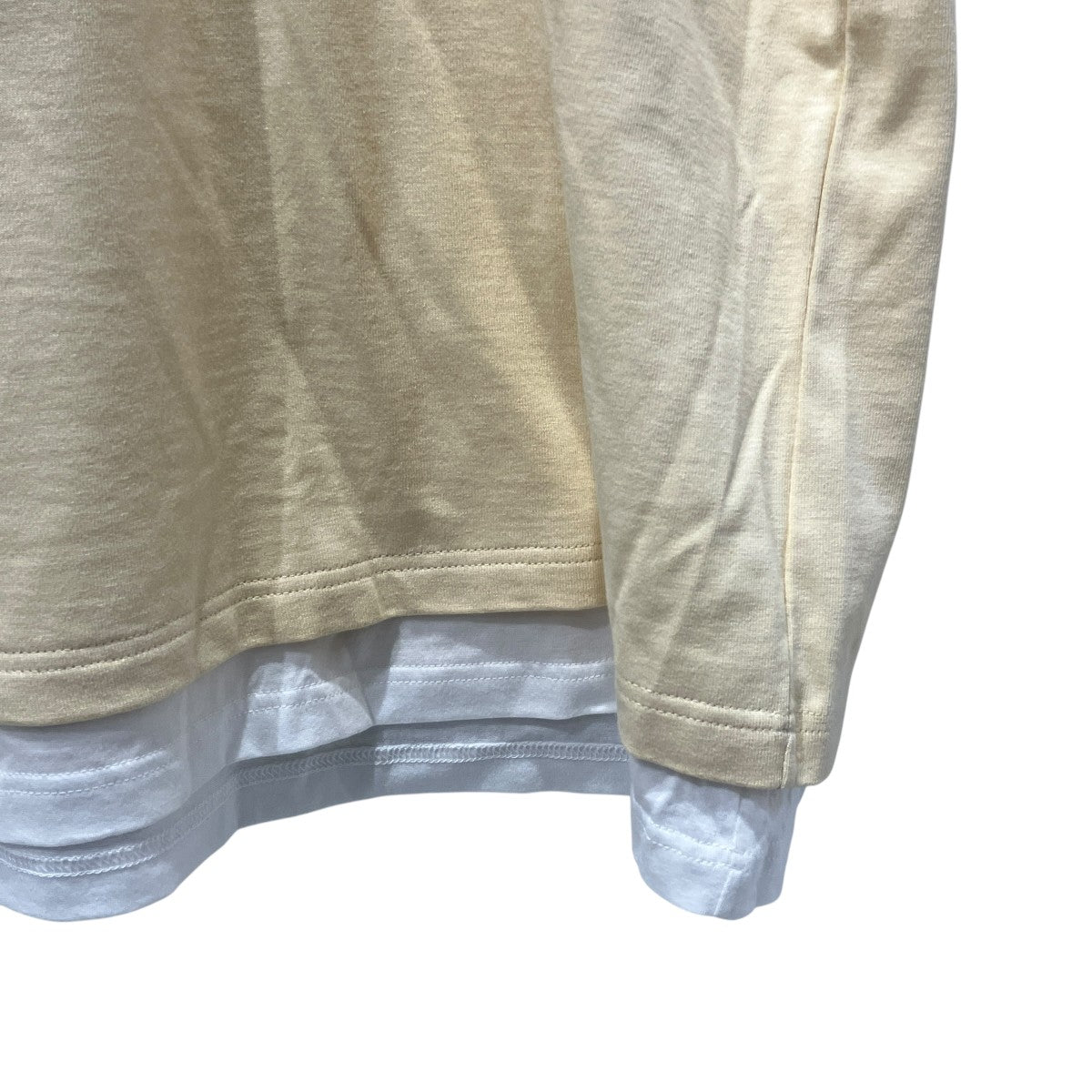 JIL SANDER 23AWDouble-layered T-shirt半袖カットソーJ61GC0002 古着・中古-5枚目のアイテム画像
