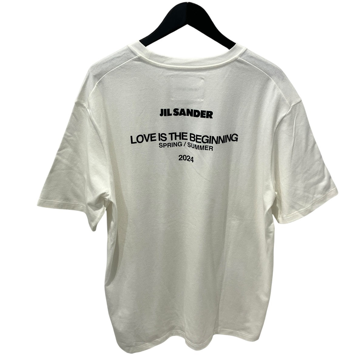JIL SANDER 24SSLOVE IS THE BEGINNING T半袖TシャツJ21GC0161 古着・中古-2枚目のアイテム画像