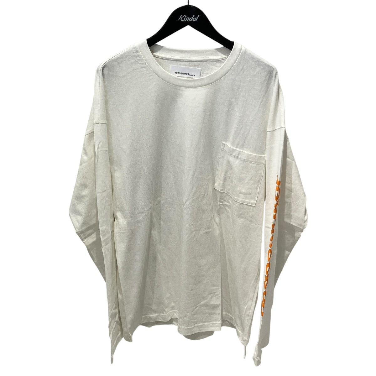 PEACEMAKER OAMC Peacemaker L／S Pocket TeeI長袖TシャツPCM1OT04MJE002002 古着・中古-1枚目のアイテム画像