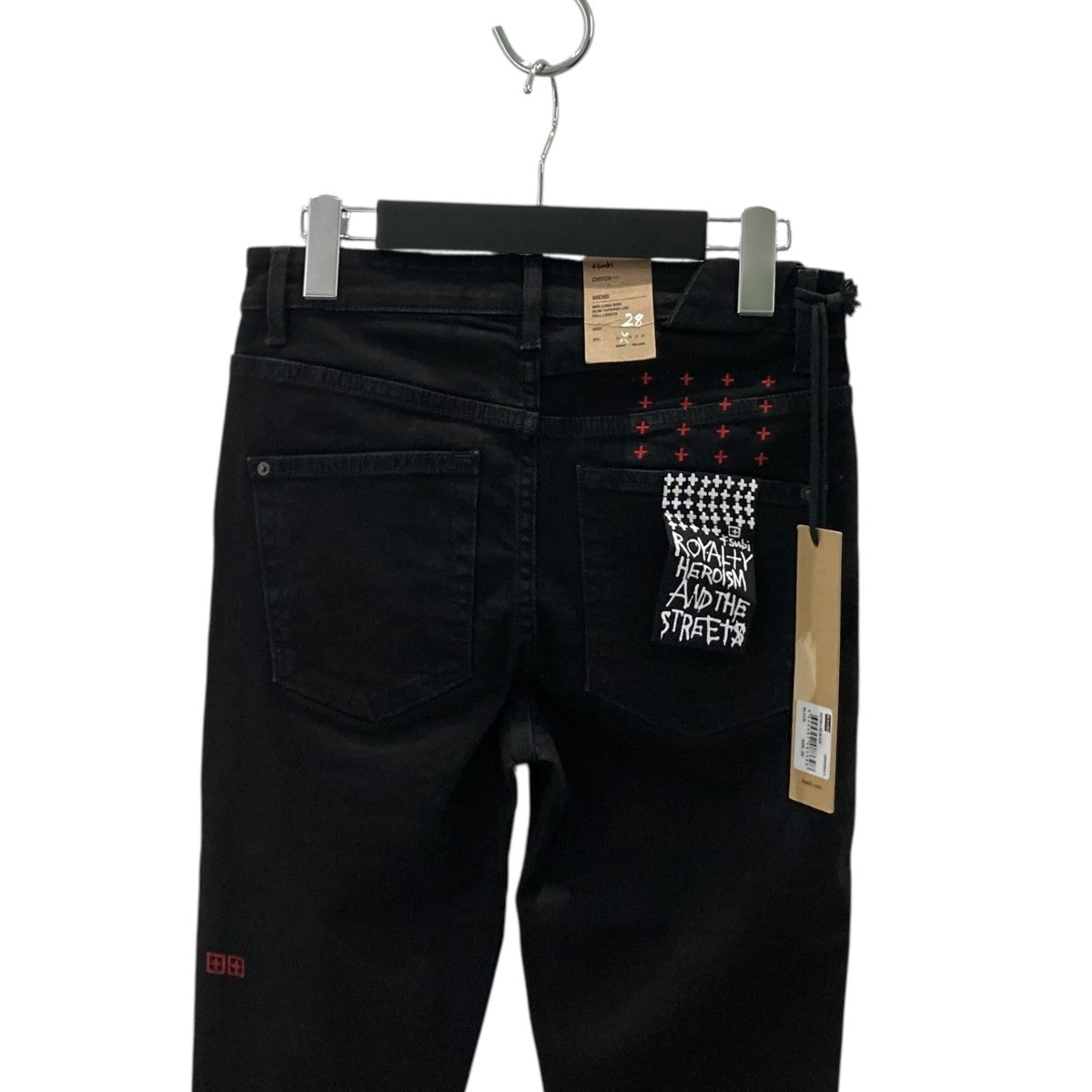 Ksubi CHITCH LAID BALCKデニムパンツ1000058471 古着・中古-4枚目のアイテム画像
