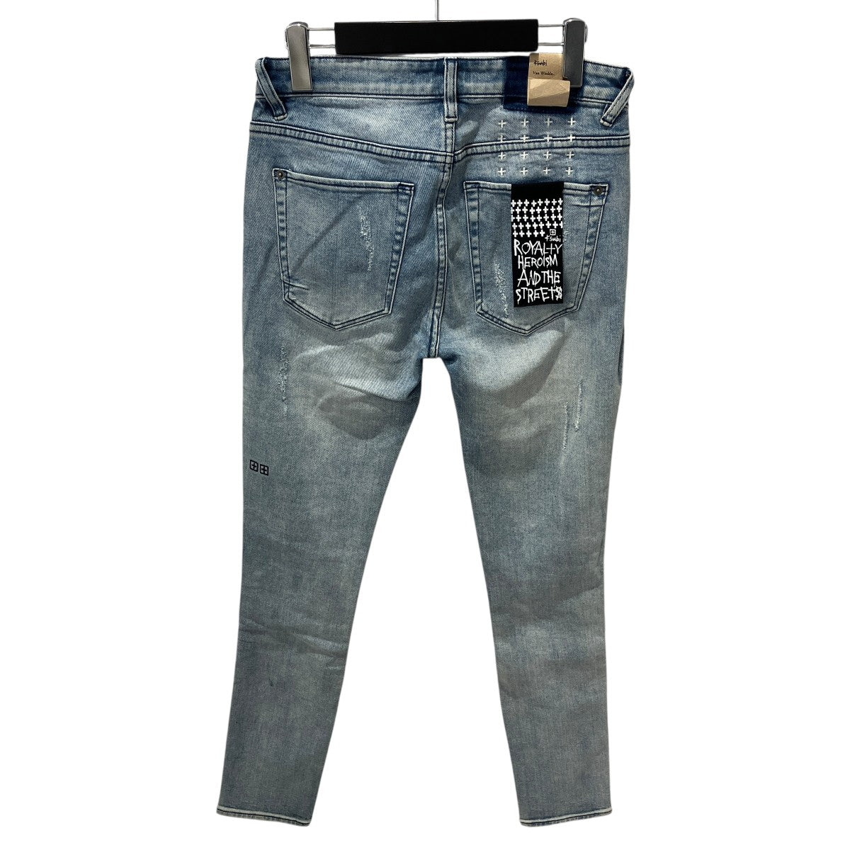 Ksubi VAN WINKLE JEAN TRASHED DREAMデニムパンツ1000062582 古着・中古-2枚目のアイテム画像