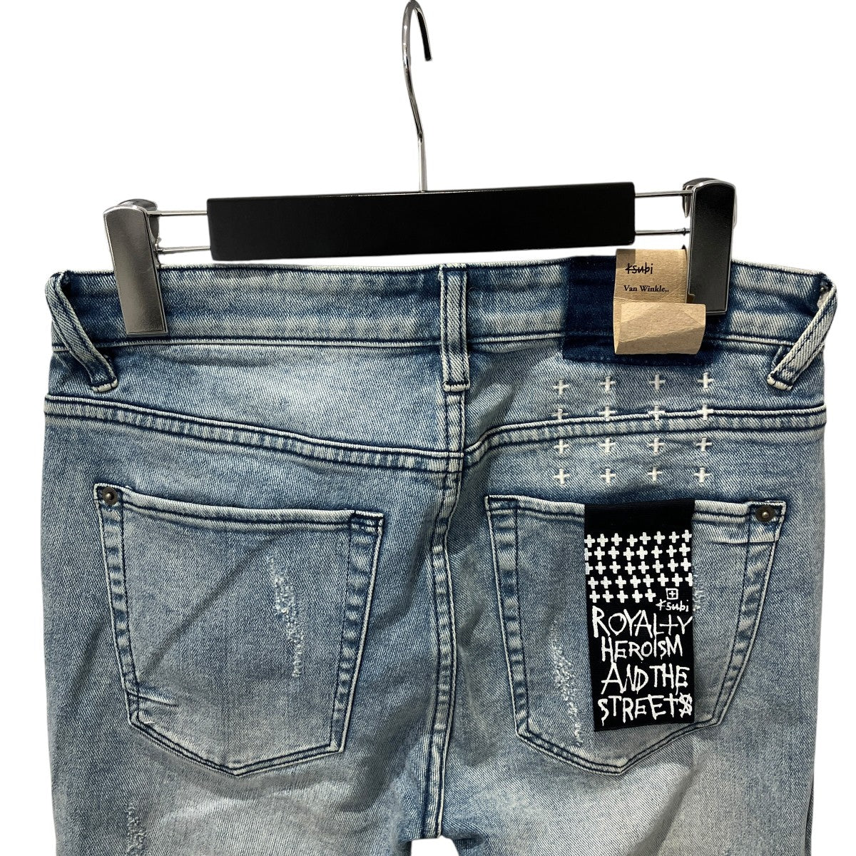 Ksubi VAN WINKLE JEAN TRASHED DREAMデニムパンツ1000062582 古着・中古-4枚目のアイテム画像