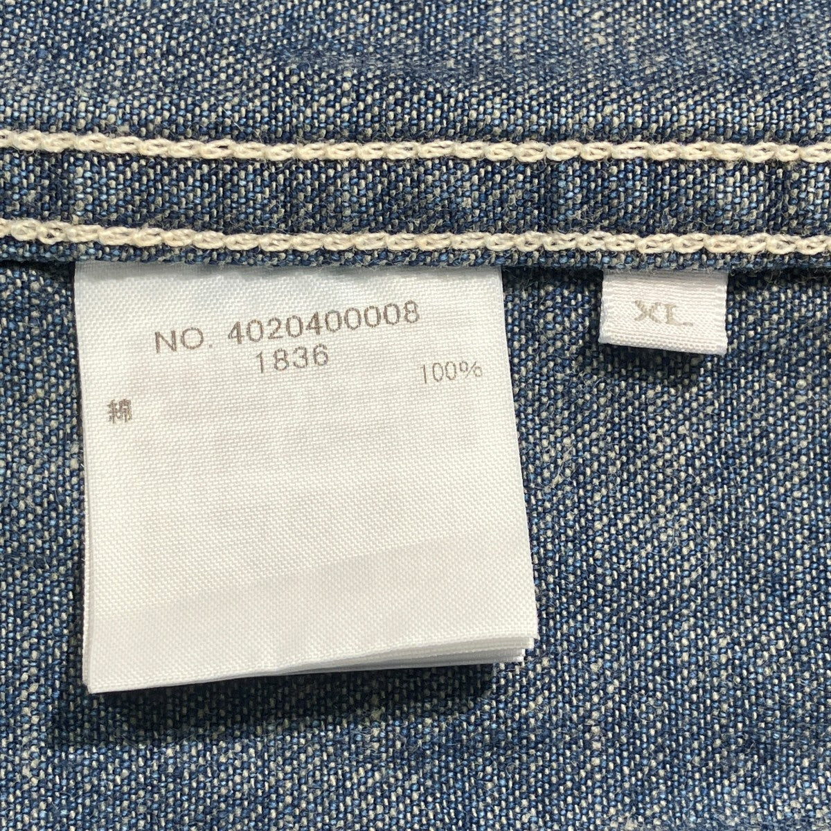 24AWCovered Jacketデニムジャケット4020400008
