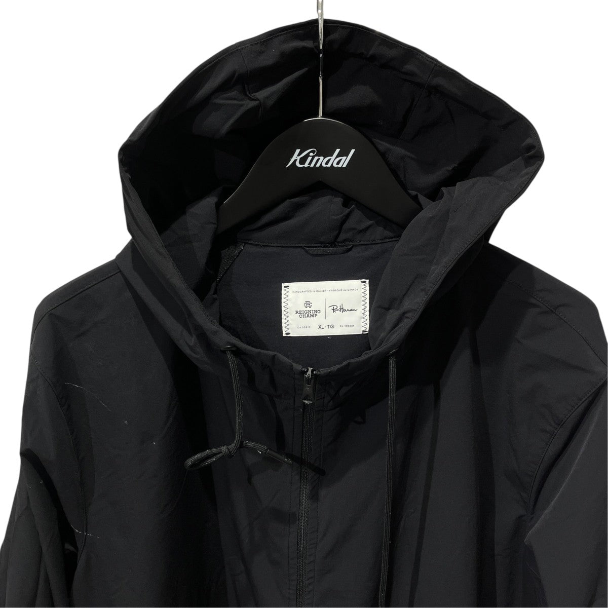 Stretch nylon Zip hoodieジップパーカー3120900152