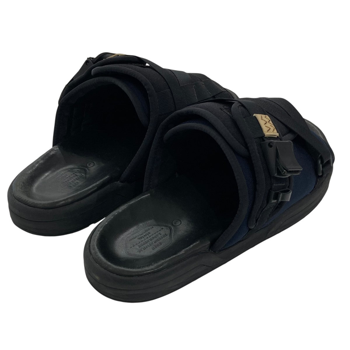 【visvim 】CHRISTO 2-TONe クリスト サンダルM VISVIM(ビズビム) Christo 2-toneサンダル ブラック×ネイビー サイズ L