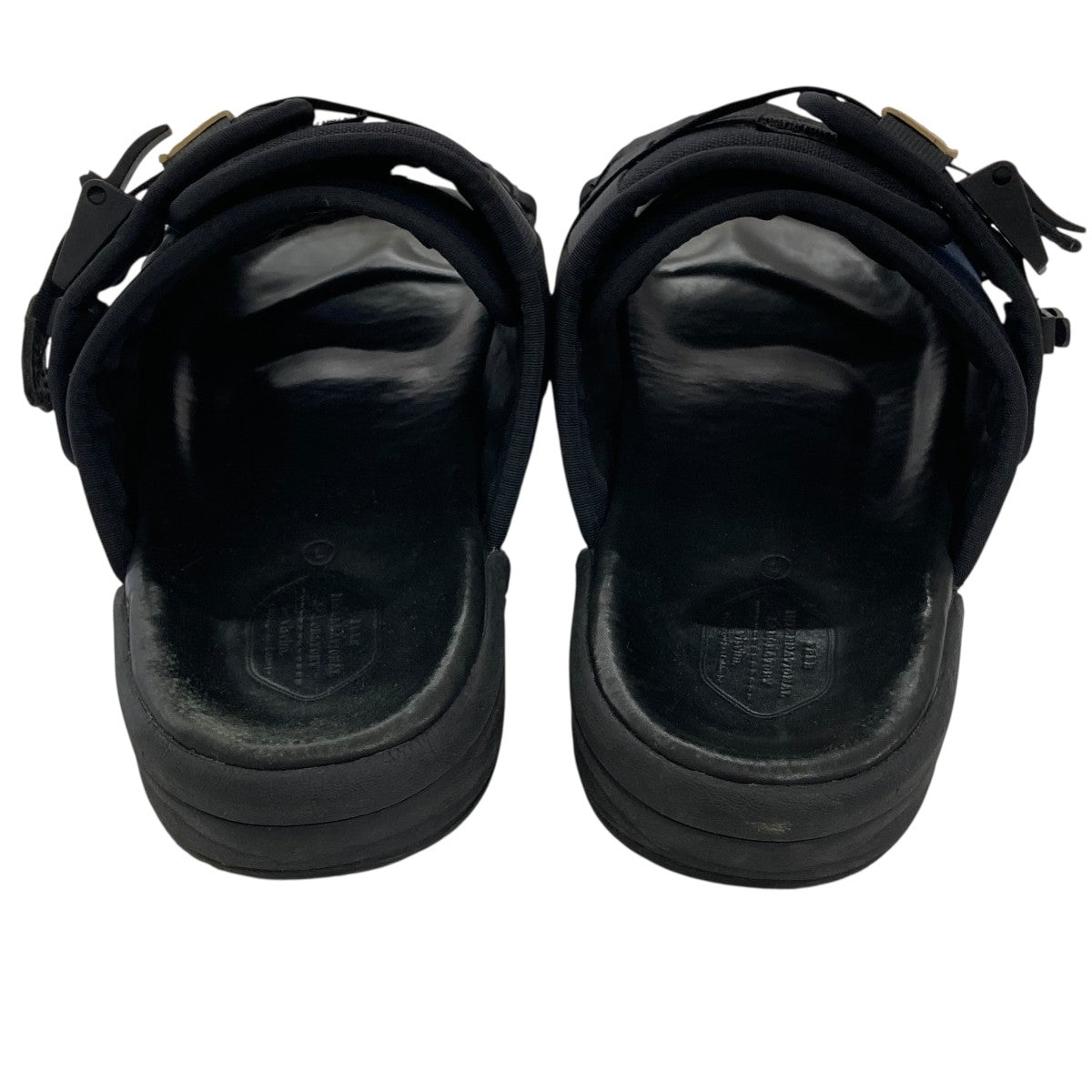 VISVIM(ビズビム) Christo 2-toneサンダル ブラック×ネイビー サイズ L