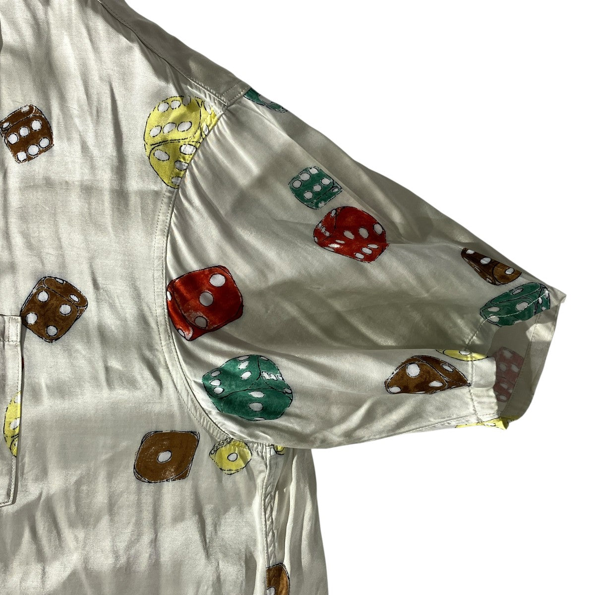 21SSWALLIS SHIRT S S DICE半袖シャツ0121105011013