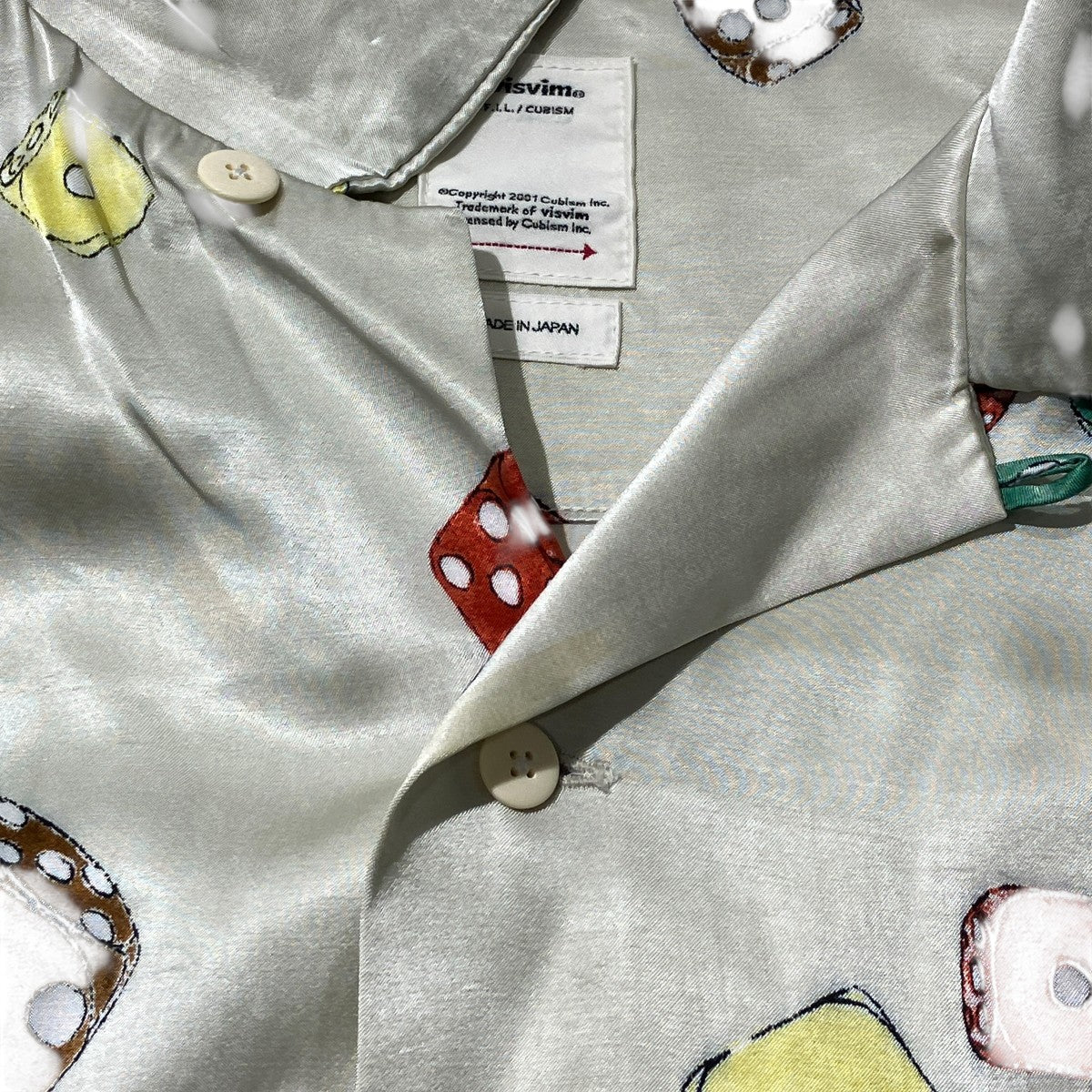 21SSWALLIS SHIRT S S DICE半袖シャツ0121105011013