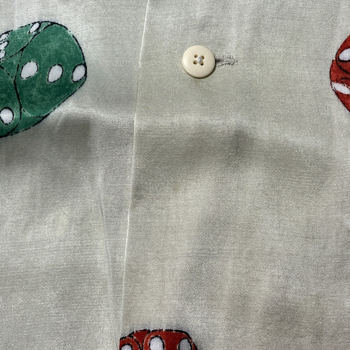 21SSWALLIS SHIRT S S DICE半袖シャツ0121105011013