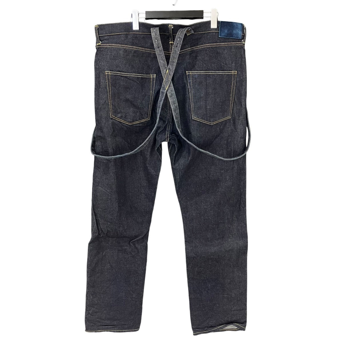 サスペンダー付 Social sculpture denimデニムパンツ0121105005007