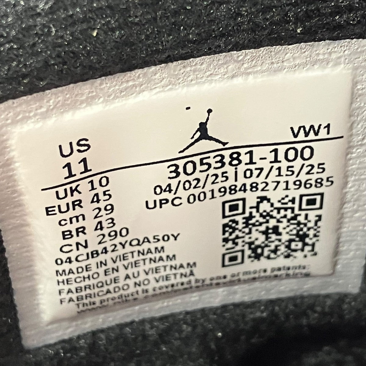NIKE スニーカー305381-100 古着・中古-6枚目のアイテム画像