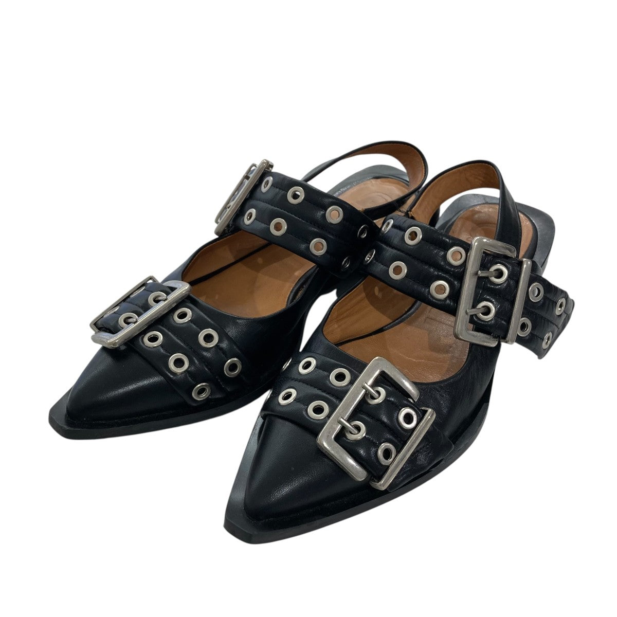 FEMININE BUCKLE BALLERINA NAPACKサンダル