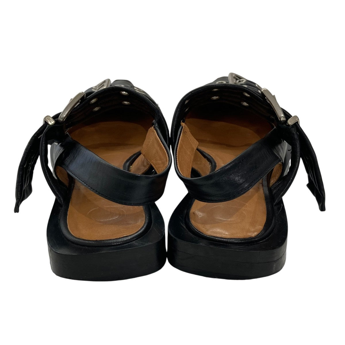 FEMININE BUCKLE BALLERINA NAPACKサンダル