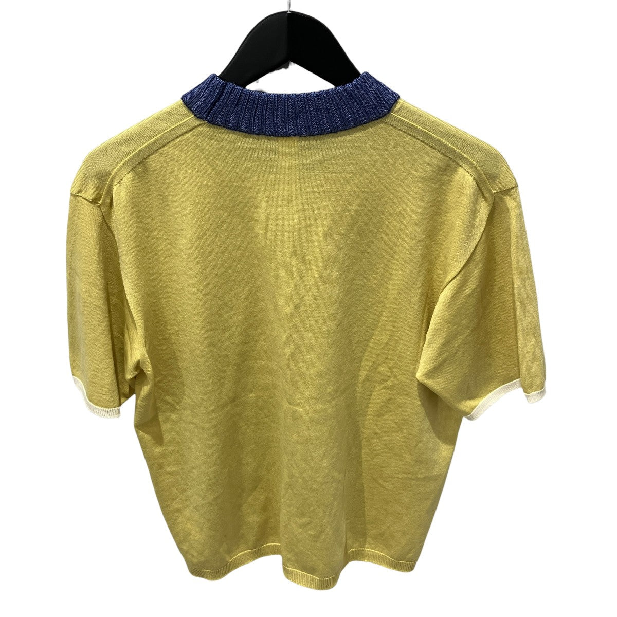 ウォッシャブル リンガー デザイン ニット Tシャツ半袖ニット25SS-ME007