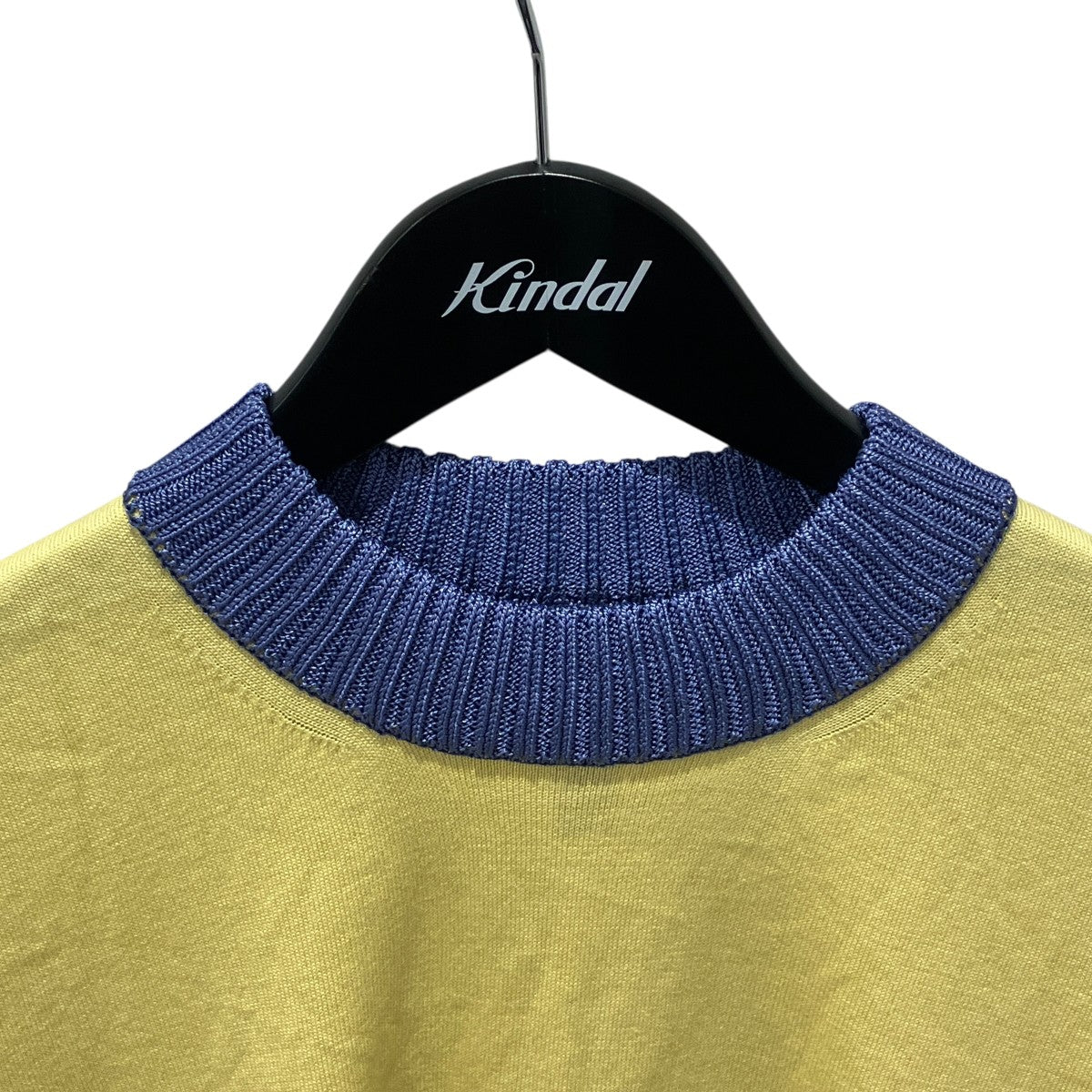 ウォッシャブル リンガー デザイン ニット Tシャツ半袖ニット25SS-ME007
