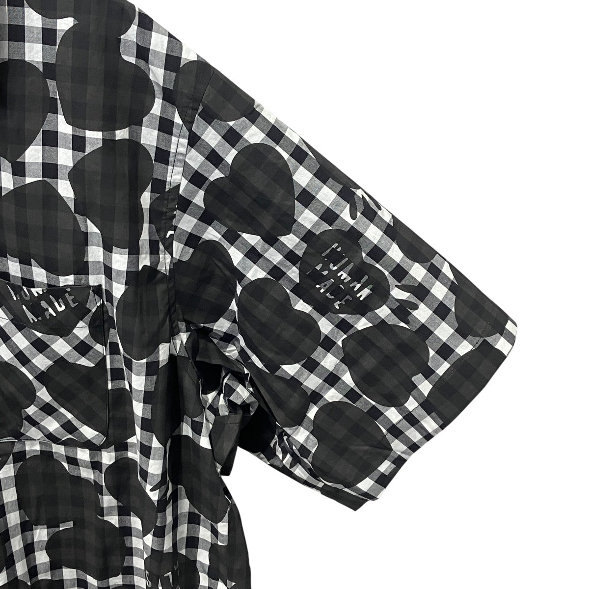 HEART GINGHAM CHECK SHIRT半袖シャツHM31SH014