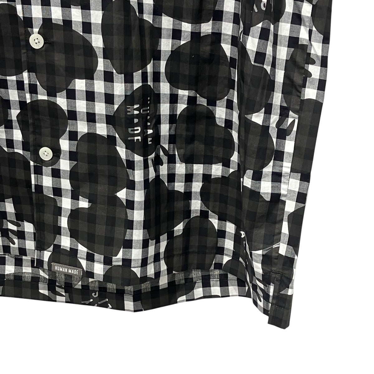 HEART GINGHAM CHECK SHIRT半袖シャツHM31SH014